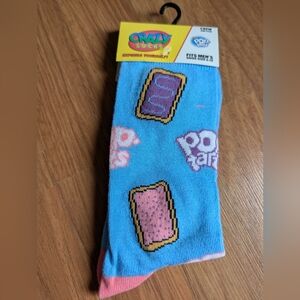 Crazy Socks Pop-Tarts Blue Socks Men's Shoe Size 6-12